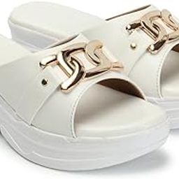 Ayug..Solid Trendy Stylish Medium Heel Sandals For Women And Girls-picture-49