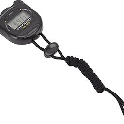 Stopwatch, Waterproof Electronic Stopwatch Ergonomic for Sports (Black)-picture-22