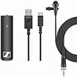 Sennheiser Professional Audio Camera Wireless Mic Xsw-D Portable Lavalier Set With Me2 Mic. Digital Camera-Mount Wireless Microphone System For Dslr/Mirrorless Cameras Mobile Journalism-0