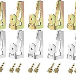 Pool Timer On Off Clips 10 PCS/5 Pairs Time Switch Replacement Trippers Kit 156T1978A Pool Pump Timers Tripper Compatible with Intermatic T100 Series T101 T104 Timers Parts-19