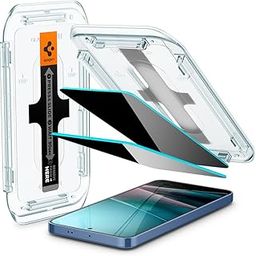 Spigen EZ Fit Privacy Tempered Glass Screen Protector Guard For Samsung Galaxy S25 / Galaxy S24 (2 Pack)-8