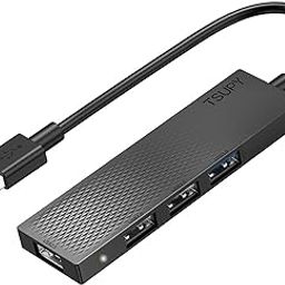 TSUPY USB 3.0 HUB 4-Port USB Hub USB 3.0 Data HUB Ultra-Slim USB 2.0 HUB USB Multiport Extender for PC,Laptop,MacBook Air, Mac Pro/Mini,Surface Pro, XPS,Printer,Flash Drive and More-10