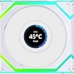 Lian Li UNI FAN SL Wireless LCD 3 x 120mm KIT Case Fan I Cooler- White I G99.12SLLCD1W3W.IN-1