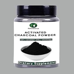 NatureOnus Activated Charcoal Powder 350g | AAA+ Grade Coconut Shells Powder | 100% Natural Teeth Whitening, Detox & Cleansing Powder for Face, Skin, and DIY Use, Food-Grade-image-93