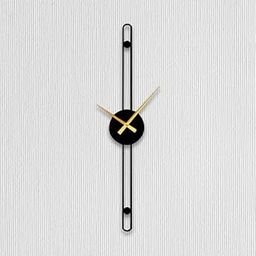 nestroots Large Metallic Wall Clock for Living Room & Bedroom | 24-Inch Decorative Wall Clock for Hall, Office & Home Dcor | Elegant Iron Timekeeper-18