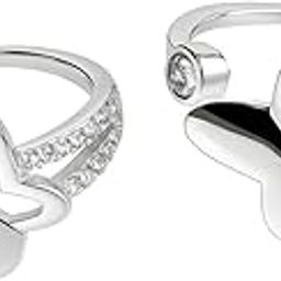 Pure 925 Silver Butterfly Bling Toe Rings For Women | Pure Silver Toe Rings With Authenticity Card.-image-54