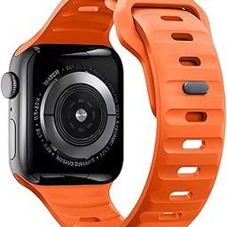 VEMIGON Sport Bands Compatible with Apple Watch Straps 49mm 46mm 45mm 44mm 42mm 41mm 40mm 38mm, Men Women Soft Silicone Waterproof Loop for iWatch Series 10 9 8 7 6 5 4 3 2 1 SE Ultra-11