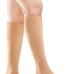 actiLEGS Class 3 Graduated Medical Compression Stockings for Vericose Vein Below Knee (34 - 46 mmHg Pressure) - Secure Fit, Durable Design - Unisex Comfort-37