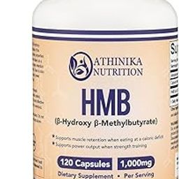 HMB Supplement, Third Party Tested, Non-GMO, Gluten Free, 120 Capsules, 1000mg per Serving, 500mg per Capsule-image-3