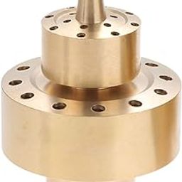 Hicello 1" Brass DN25 Fountain Nozzle Column Water Fountain Nozzle Sprinkler Spray Head for Garden Pond Bring Beautiful Visual Effects-16