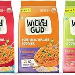 WickedGud Nourishing Instant Noodles Range | No Maida | No Oil | No MSG | High Protein | High Fibre | Cholesterol Free-image-25