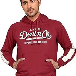 Men's Cotton Blend Hooded Neck Hoodies-image-58