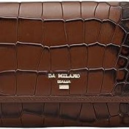 Leather Flap Women Wallet - Brown (10017G)-image-60
