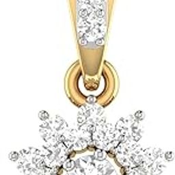 pc jeweller Yellow Gold and Solitaire Pendant for Women-picture-41
