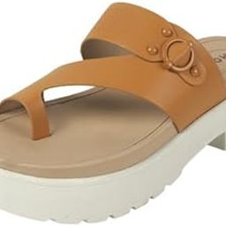 Women's Pink Sandals with Chunky Sole-image-42