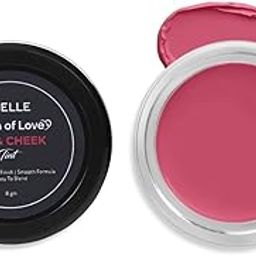 RIELLE Touch of Love Lip & Cheek Tint For Women - Creamy Matte Finish & Easy to Blend Smooth Formula | Enriched with Vitamin E | For Lips, Cheeks & Eyelids | Shade : 201 French Rose - 8gm-image-15