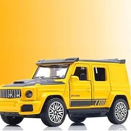 SUPER TOY 1:36 Scale Die Cast Thar Jeep Open Door Metal Car Toy for Kids Boys Unbreakable Diecast Model High Speed Racing Pull Back Car for Boys Birthday Gift,Yellow-image-35