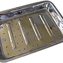 Gromed Perforated Instrument Tray with Lid - Autoclavable Sterilization Tray & Holes for Sterilising Instrument & Medical Supplies in Hospital (SS202, 12"x10" + 15"x12")-image-23