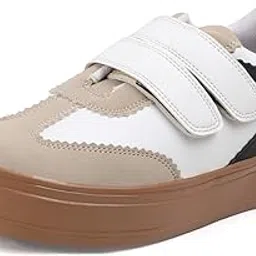 vendoz Women Casual Color Blocked Sneakers I Cushioned Insole I All Day Comfortable I Lightweight and Stylish Shoes for Girls CNV900-picture-12