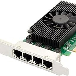 Quad 2.5 Gigabit Ethernet PCI-E Network Expansion Card RJ45 LAN Adapter Low Profile Bracket SY-PEX24086-10