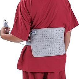 Metron Orthopedic Electric Heating Pad,Heat Belt & Hot Belt for Back, Knee, Shoulder & Period Pain, Pain Relief & Relaxation Therapy-17