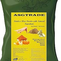 ASGTRADE Unisex Adult Multani Mitti Flavour Waxing Powder Instant Hair Remover for All Types of Hair & Skin, Hands, Legs, Underarms, Bikini (Private Part) Area- Orange Flavour-image-34