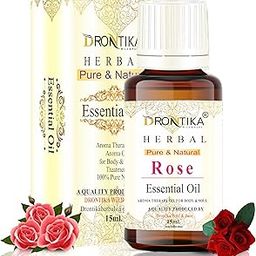 HERBAL 100% PURE Rose Essential Oil (Gulab Oil) Undiluted, Natural And Therapeutic Grade For Aromatherapy, Relaxation, Skin , Diffusers, Lotions, Soaps, Perfumes, Mist(15 Ml)-image-36