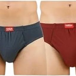 Men's Cotton Briefs Pack of 2 | Soft & Breathable Underwear | Fun Multicolors | Comfort Fit | Inner Elastic Value Combo-image-53