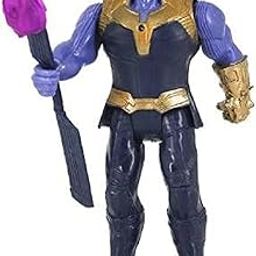Marvel Avengers Thanos Action Figure Toy for Boys 6-Inch Superhero with Lights - Toy Set Gift for Boys Girls Kids Suitable for Ages 3+ (Thanos)-19