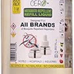 Cero ® Herbal Mosquito Repellent Natural Oil Infused Refill Liquid for All Brands Of Vaporiser Machines, for Hotels Hospitals And Industries, Natural Mosquito Repellent Refill- 1 Litre-image-30