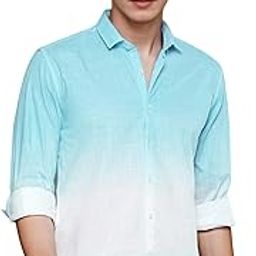 Men's Cotton Casual Solid Shirt for Men Full Sleeves-image-89