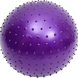 JOINPAYA Multi-use Yoga Ball for Exercise Massage and Core Strength Training Portable Workout Tool for Pregnant Women and Athletes Textured Surface-image-56