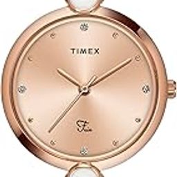 Fria Women Round, Cushion, Rectangular, and Rhombus Dial Case 2-Hands Function Rose Gold and Silver Watch-image-80