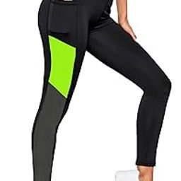 Performance Workout Leggings for Women | Comfortable Workout Pants | Gym wear Tights Neon Green-image-27