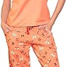 Women's Cotton Printed Top & Pajama Set-image-72