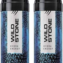 Wild Stone Hydra Energy Spray Deodorants For Men, Long Lasting Strong Masculine Fragrance, Pack Of 2 (150Ml Each)-35