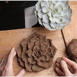 RAHUL TERRACOTTA Premium Terracotta Clay for Modeling and Art & Craft Projects| Fine motor skills - Shadu mati - Air Dry Wet Clay for Children & Professional Artists - Ready to Use Natural Eco Friendly Filtered Molding Clay (1Kg)-picture-24