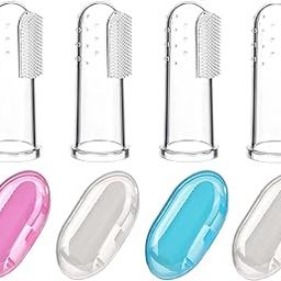 Babybee Baby Finger Toothbrush Of Silicon Made Food Grade Quality Bpa-Free With Storage Case Multi-Color Pack Of-4, Manual-image-57
