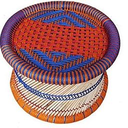 KSM Anupam Enterprises Eco-Friendly Handicraft Cane Bar Bamboo Stool (Multicolour, 10 inch Height)-image-70