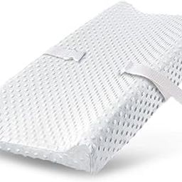 Changing Pad Cover - Breathable Minky Dots Plush Changing Table Cover Ultra Soft Changing Table Sheets Wipeable Diaper Changing Pad Covers for Newborns Infant Babies Girls Boys (Cloud Dancer)-image-77