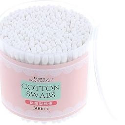 LOOM TREE 300pcs Cleaning Cotton Swabs Applicator Makeup Tools Eyelash Extension White | Eyelash Tools-image-26