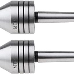 CALANDIS™ 2 Pcs Heavy Duty Live Tailstock Center Metal &Woodworking Lathe Turning Tool | Bags Belts & Pouches | Tool Boxes Belts & Storage | Tools-image-54