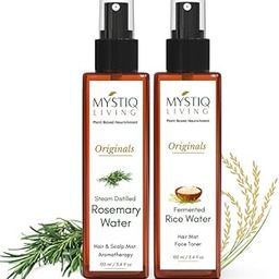 Mystiq Living Rice Water and Rosemary Water, Hair Spray for Regrowth - Pack of 2(200 ML)-image-30