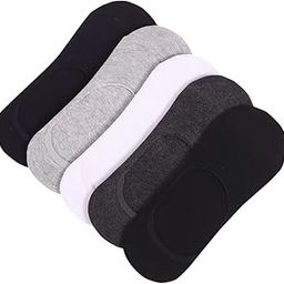 Men Peds/Footie/No-Show Socks Pack Of 5-image-59