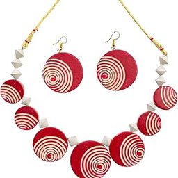 Handmade Terracotta Jewelry Set TRN120-image-39
