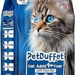 PETBUFFET Adult CAT 1+ Year | Dry CAT Food | Tuna Fish | All Bread Cats Food | 1 KGS-image-49