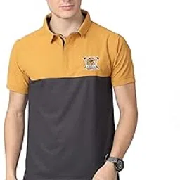 stellers Men's Dual Color Polo T-Shirt | Feather Touch Feel |Regular Fit| Odour Resistant| Anti-Static| Wrinkle Free | Quick Dry | Stretchable | Lightweight | Sweat-Proof-picture-3