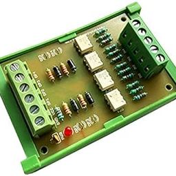 4 Channel Opto-Isolated Board Input 24V to 5V Din Rail Mount Opto Isolator Opto Isolator Module Both input and Output Isolation MCT2E OPTO outputs Arduino STM ControllerOPTO inputs-image-72