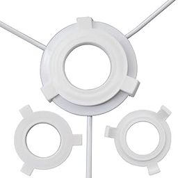 Enakshi (LABEL) Creations 10 Pieces Lamp Shade Reducer Rings Lamp Rings Sturdy Lamp Accessories Washer E27 To E14Home & Garden|Lamps, Lighting & Ceiling Fans|Lamp Shades-25