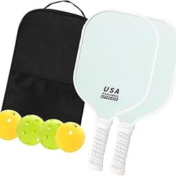 2Pcs Pickleball Paddles Pickleball Racquets for Indoor Outdoor Use Patio Gym Style E| Lightweight & Durable | Professional Rackets-picture-24